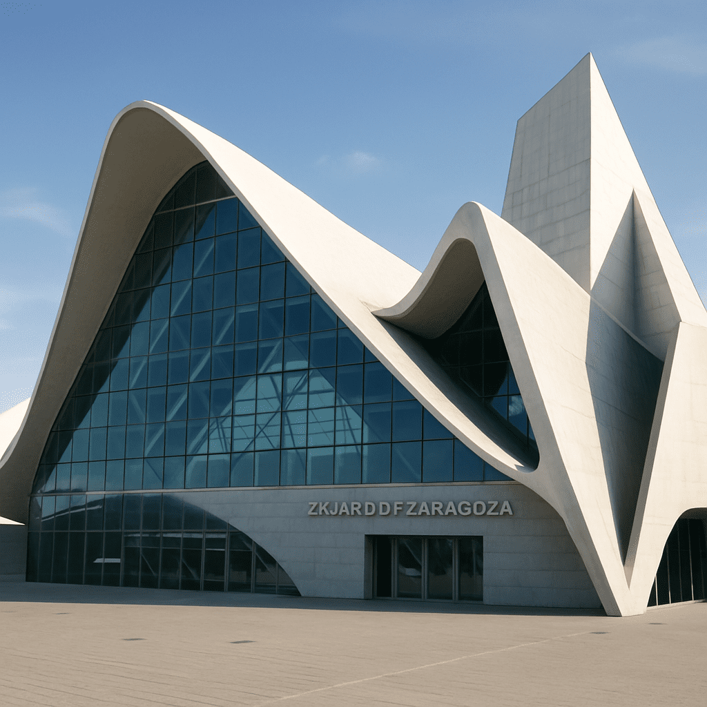 The breathtaking architecture of the Zaragoza Aquarium