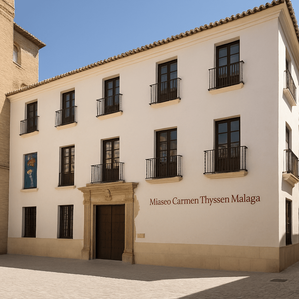 Exterior view of the Carmen Thyssen Museum Málaga