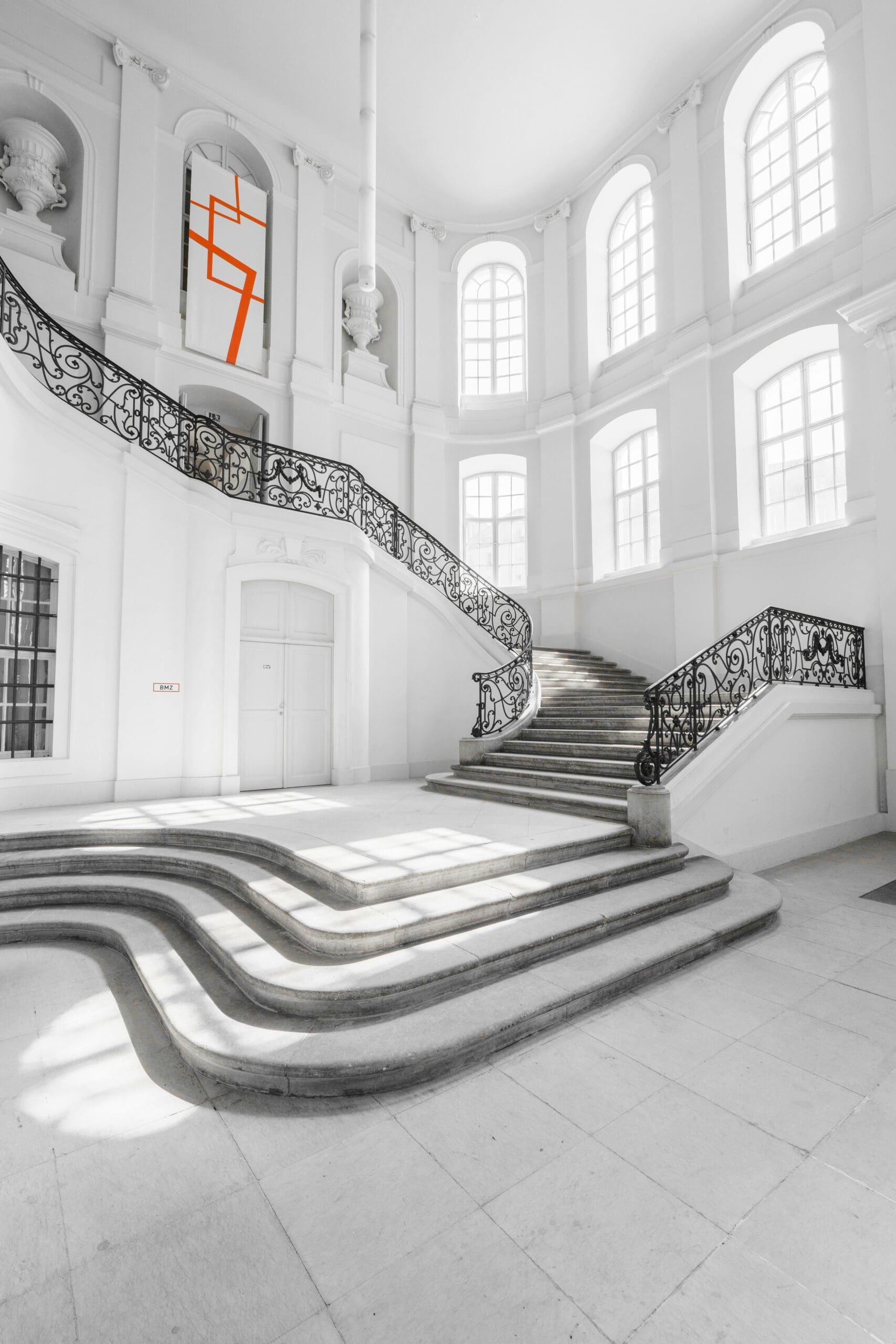 Interior view of a museum in Dresden's Residenzschloss