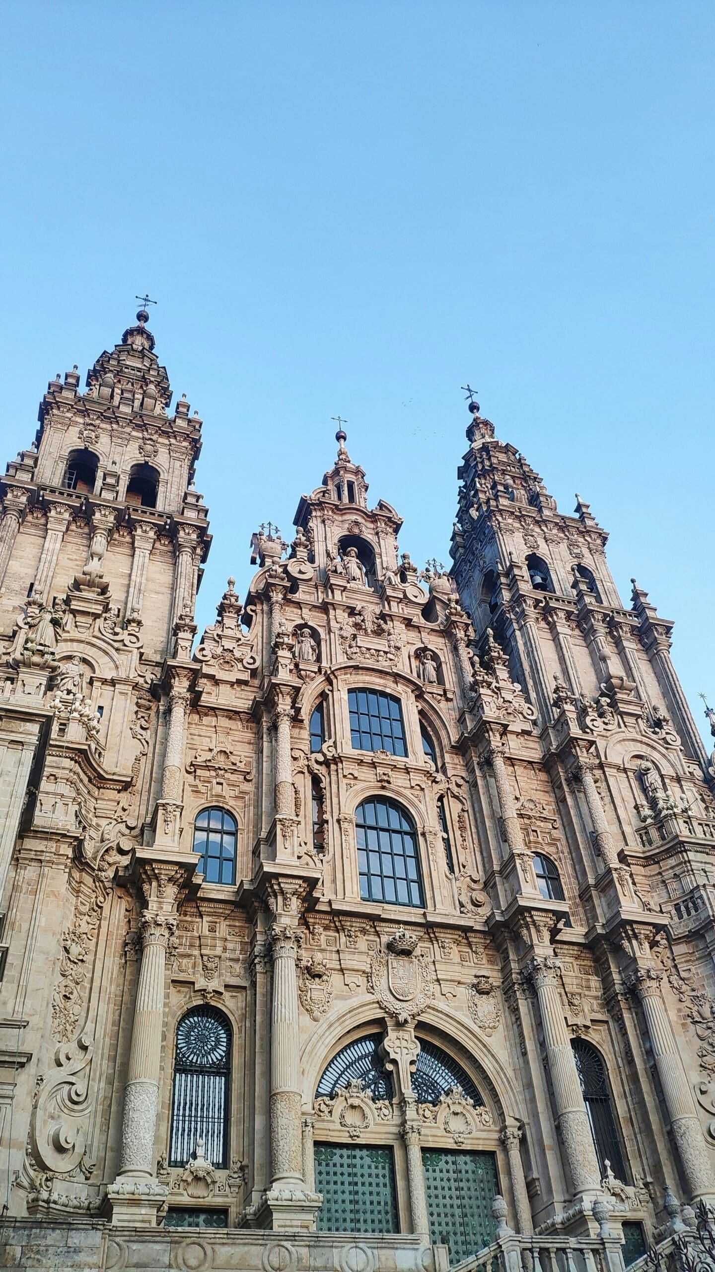 Innenansicht der Kathedrale von Santiago de Compostela