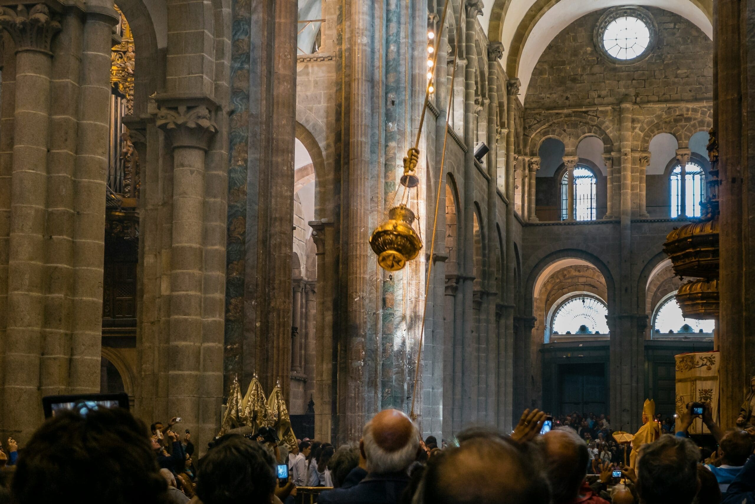 Pórtico da Gloria in der Kathedrale von Santiago de Compostela