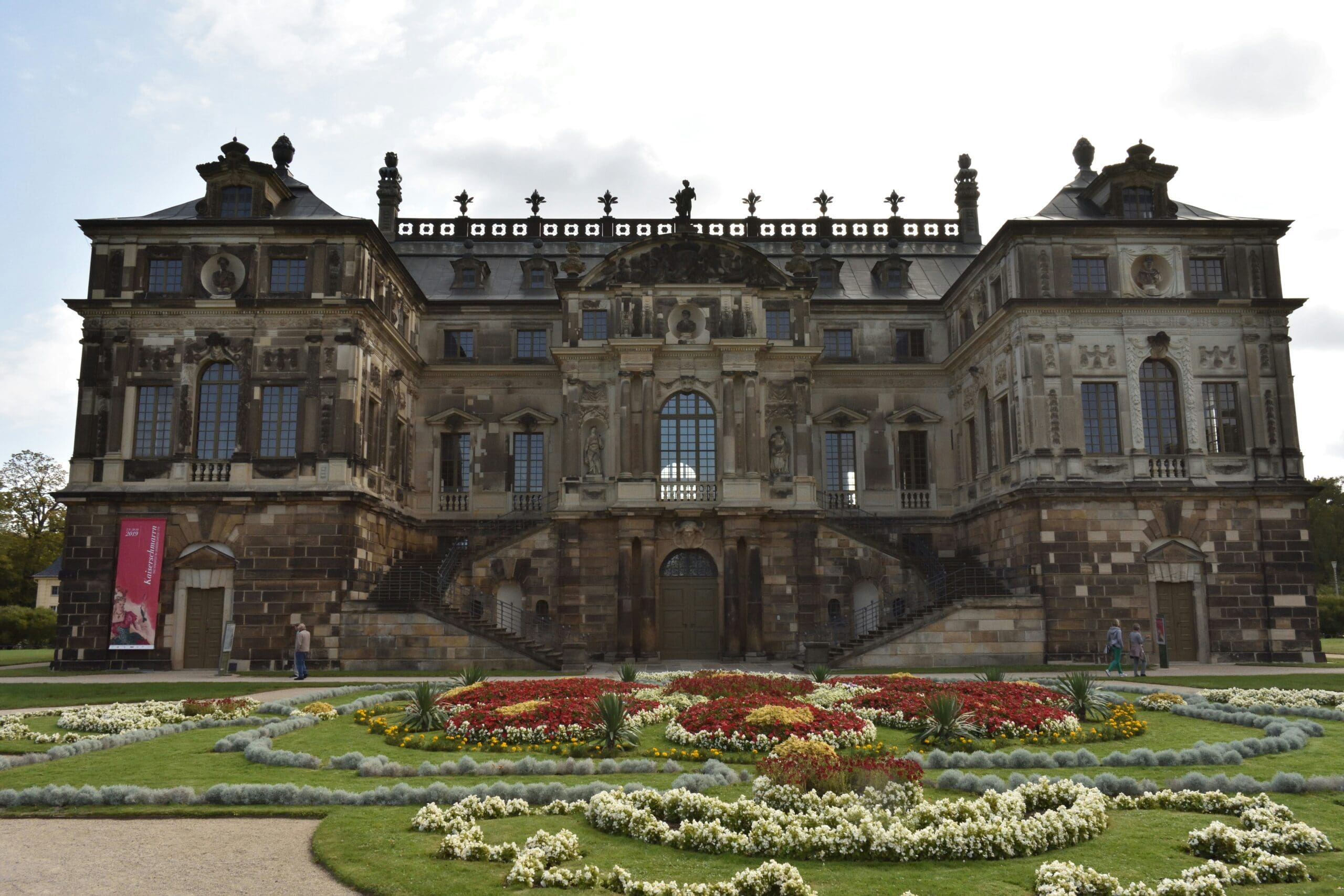 Architectural Details of the Dresden Residenz Palace