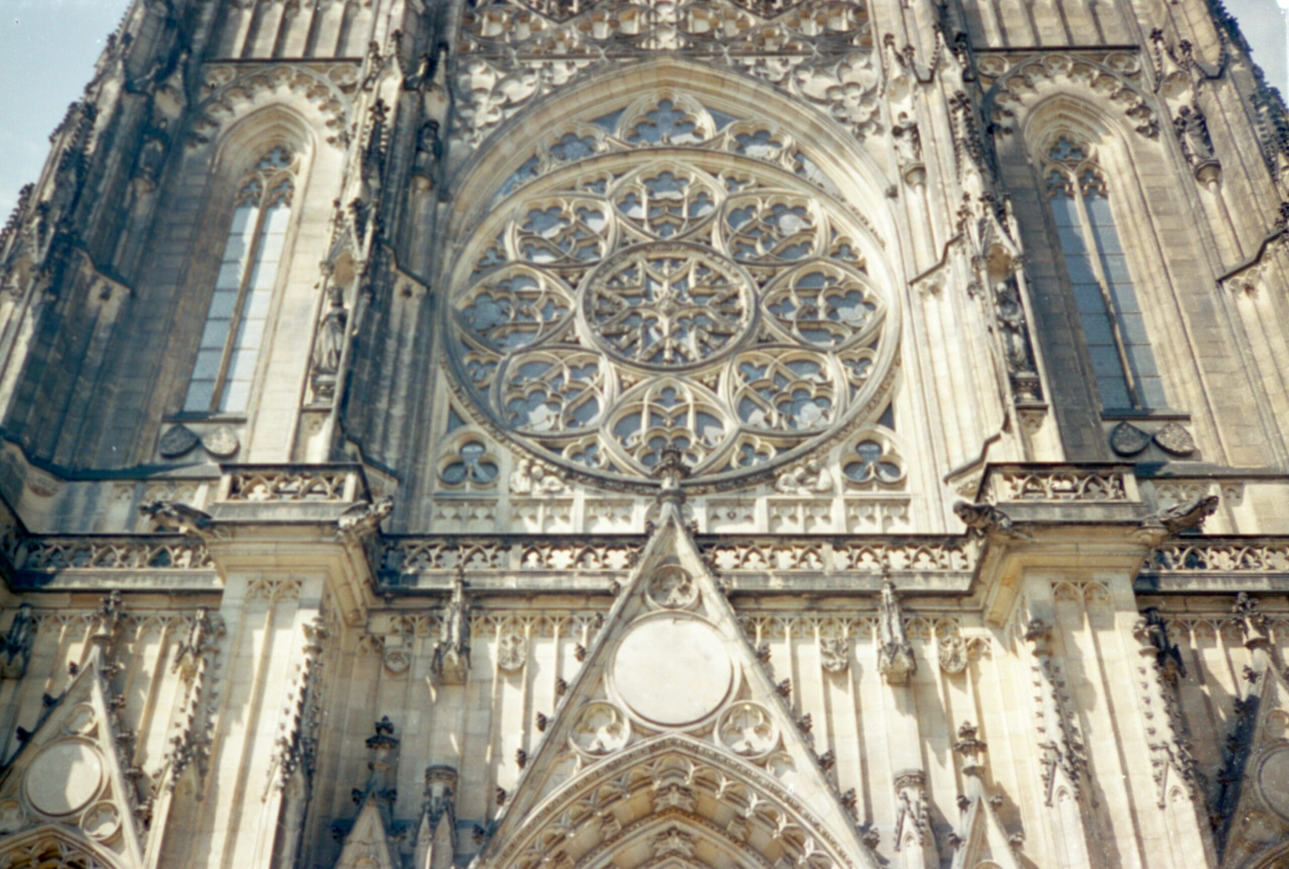 Detail of Mudéjar architecture on the facade of La Seo Cathedral