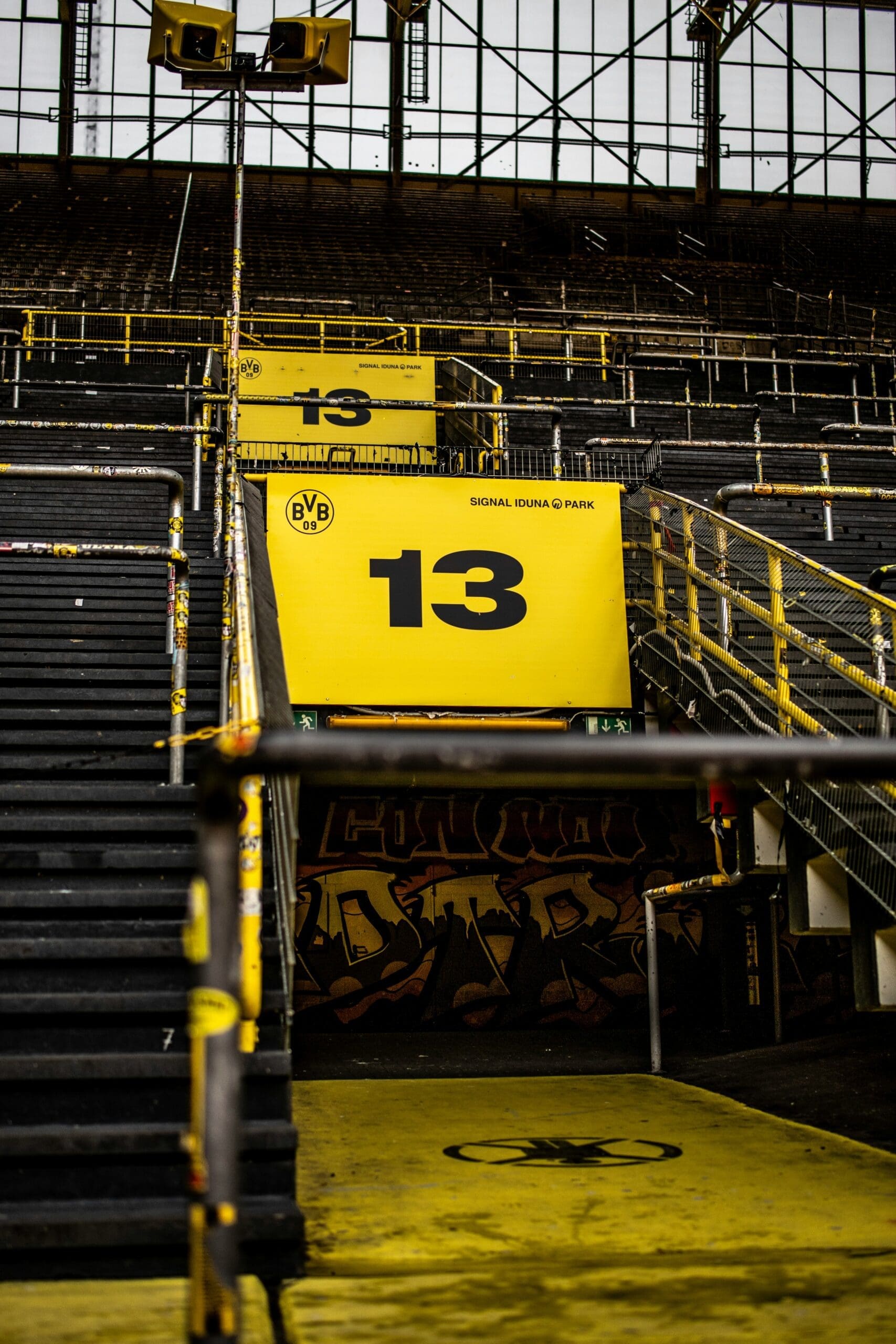 Signal Iduna Park bei einem internationalen Turnier
