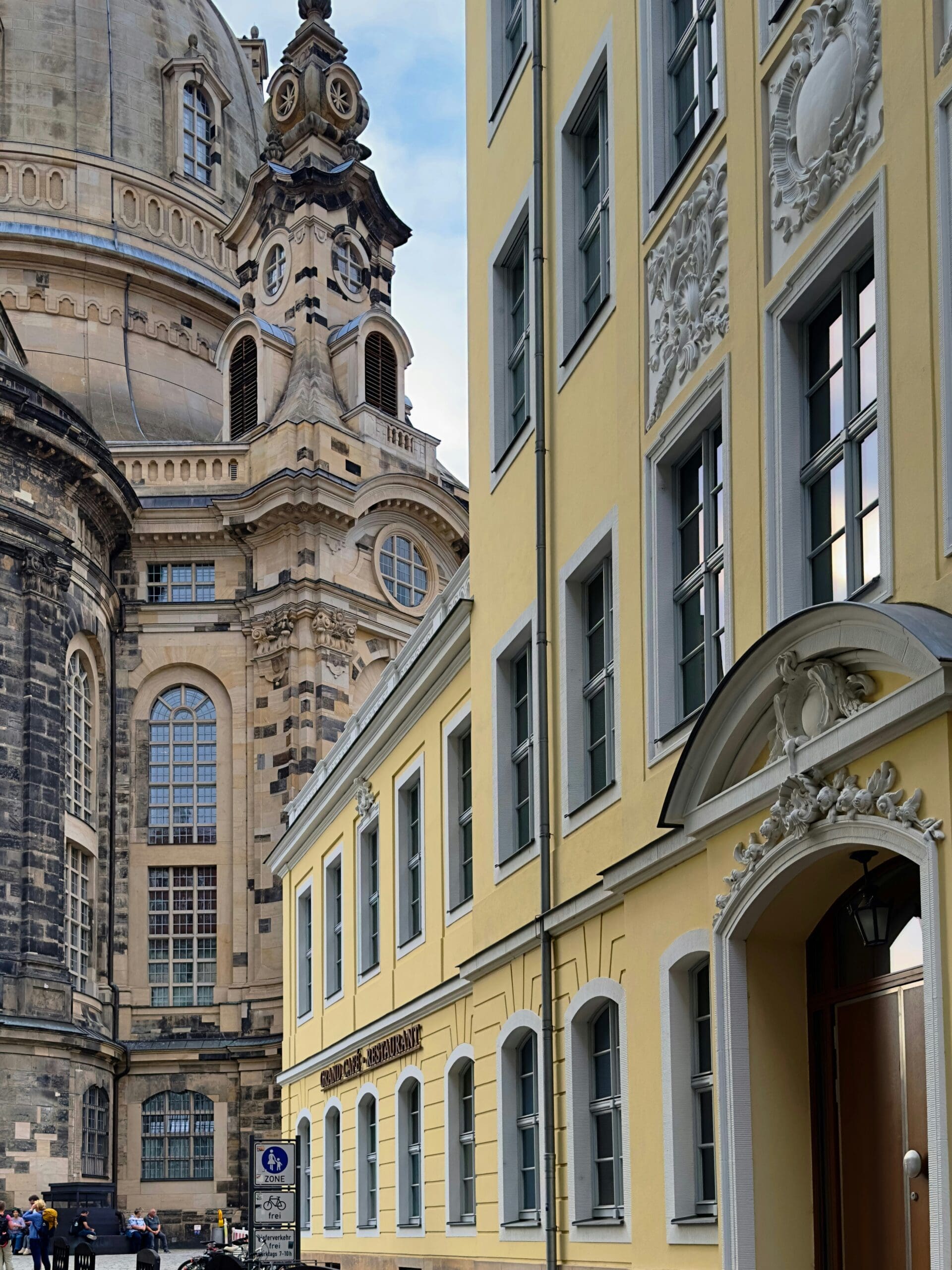 Reconstruction work at the Dresden Residenzschloss