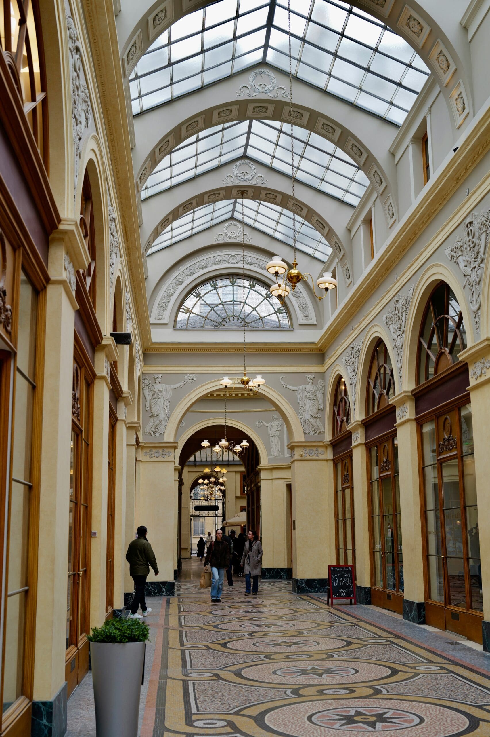 Magnificent interior view of the palace