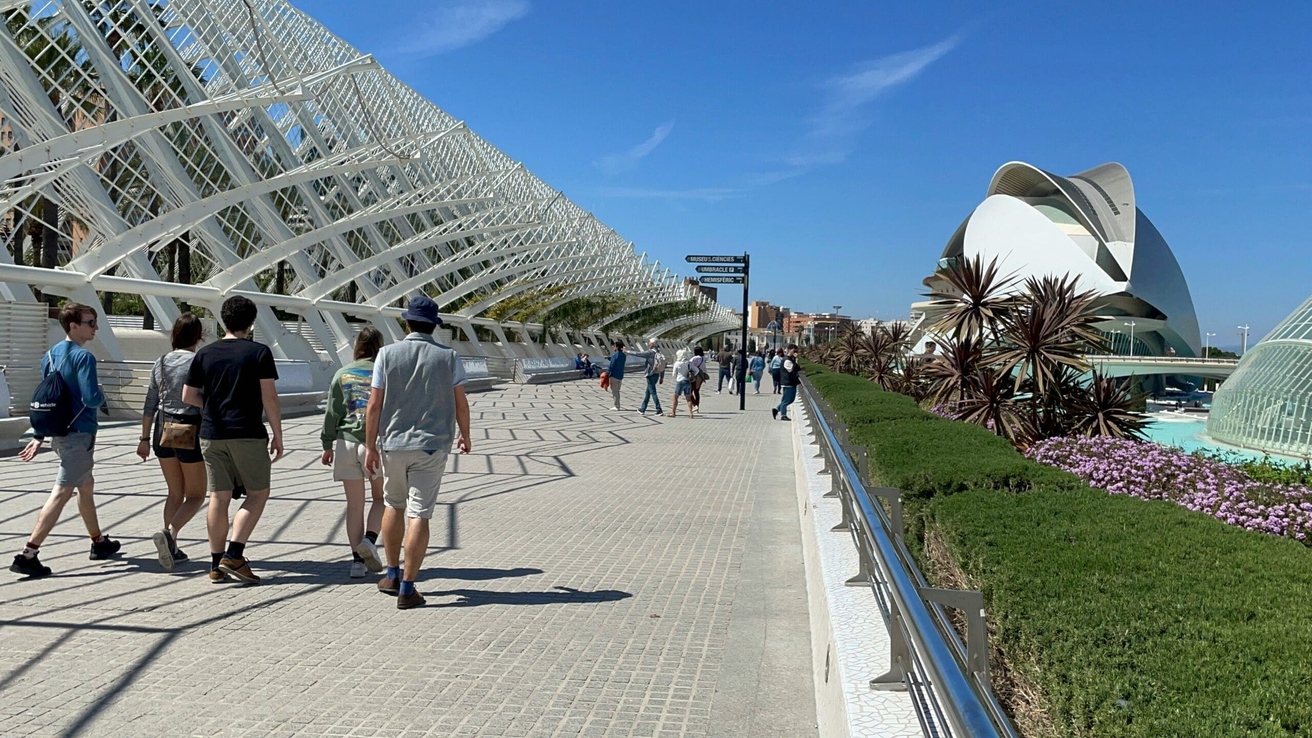 Futuristic architecture and cultural diversity in Valencia