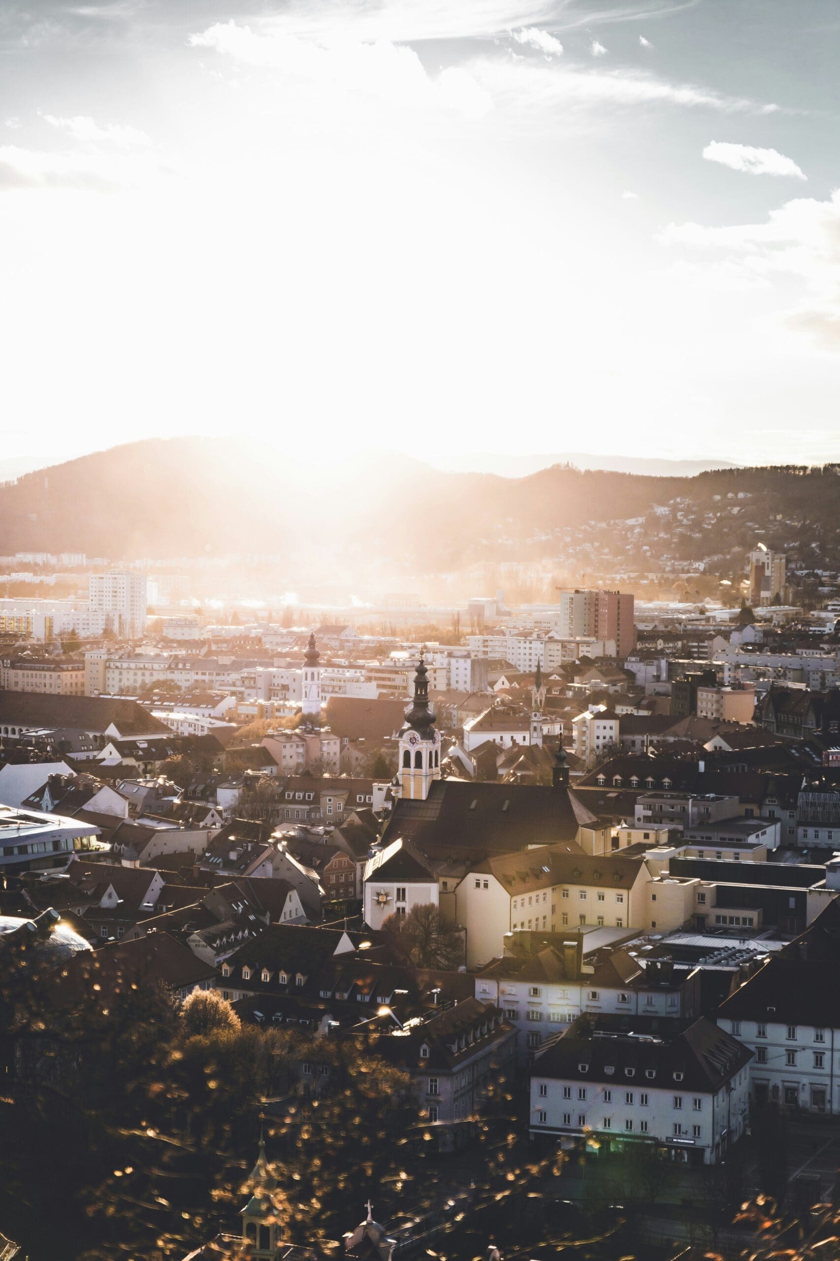 View of Graz Schlossberg