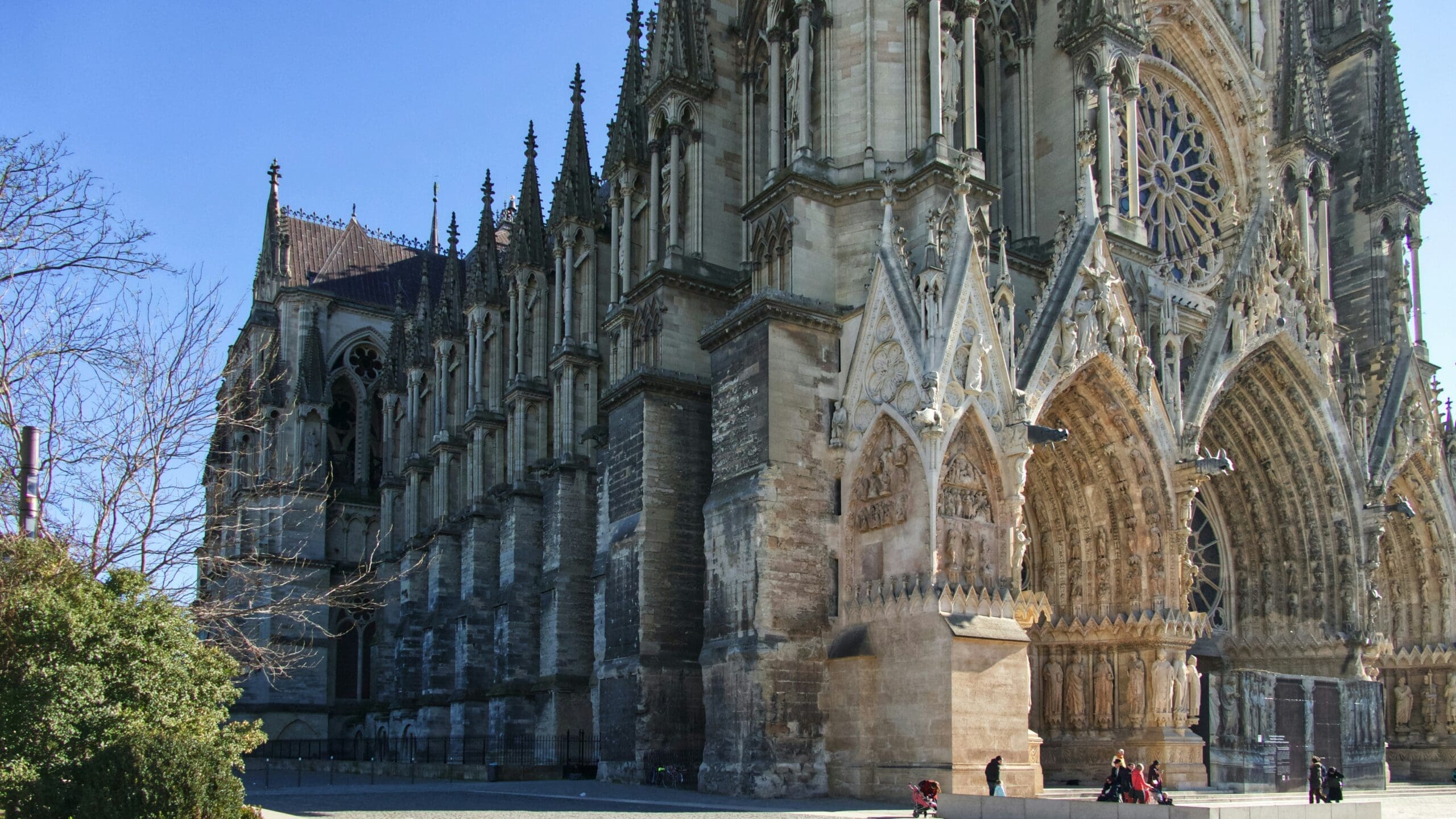 Le Palais du Tau und die Kathedrale von Reims, ein Zeugnis der Geschichte
