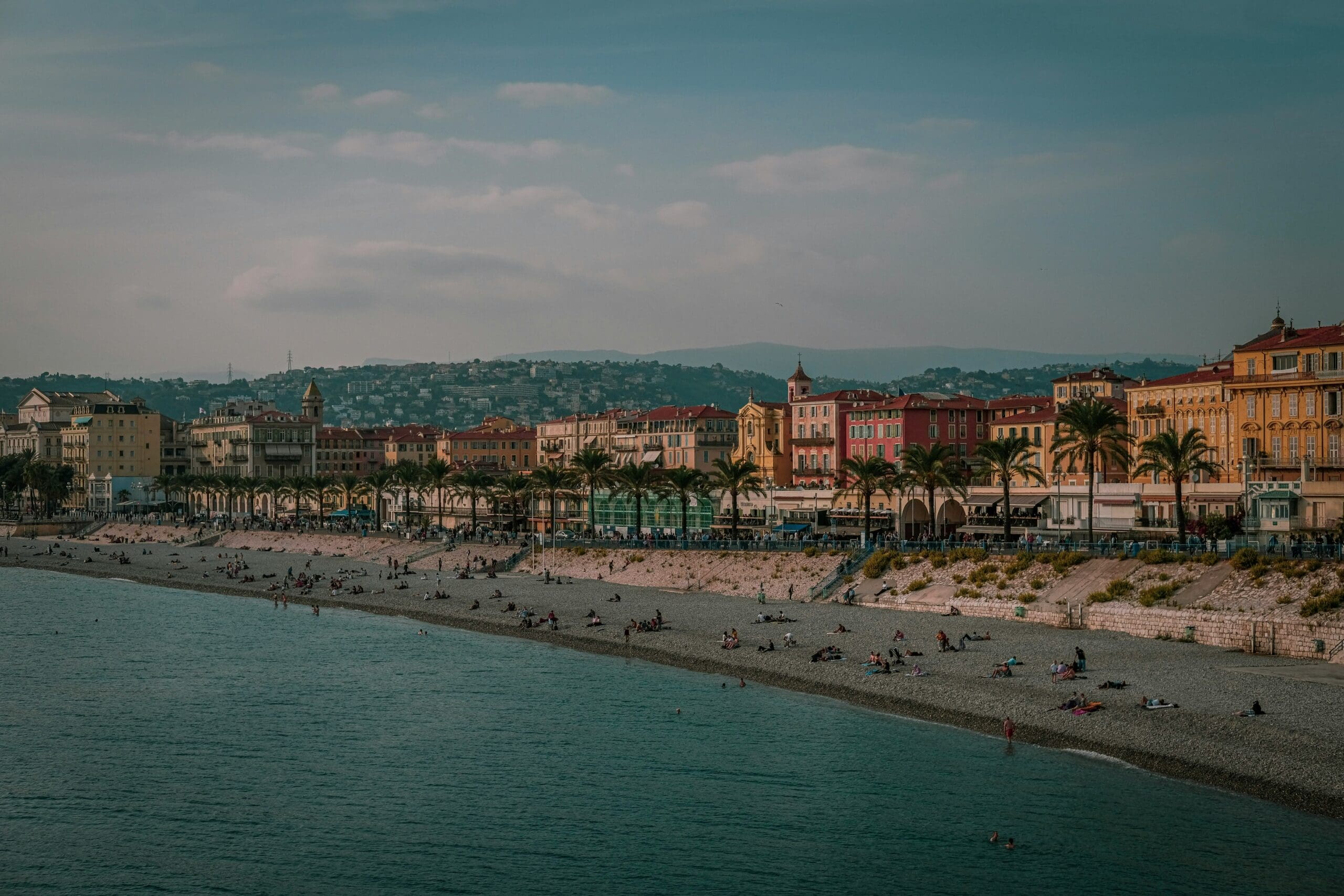 Hotel Negresco along the Promenade des Anglais