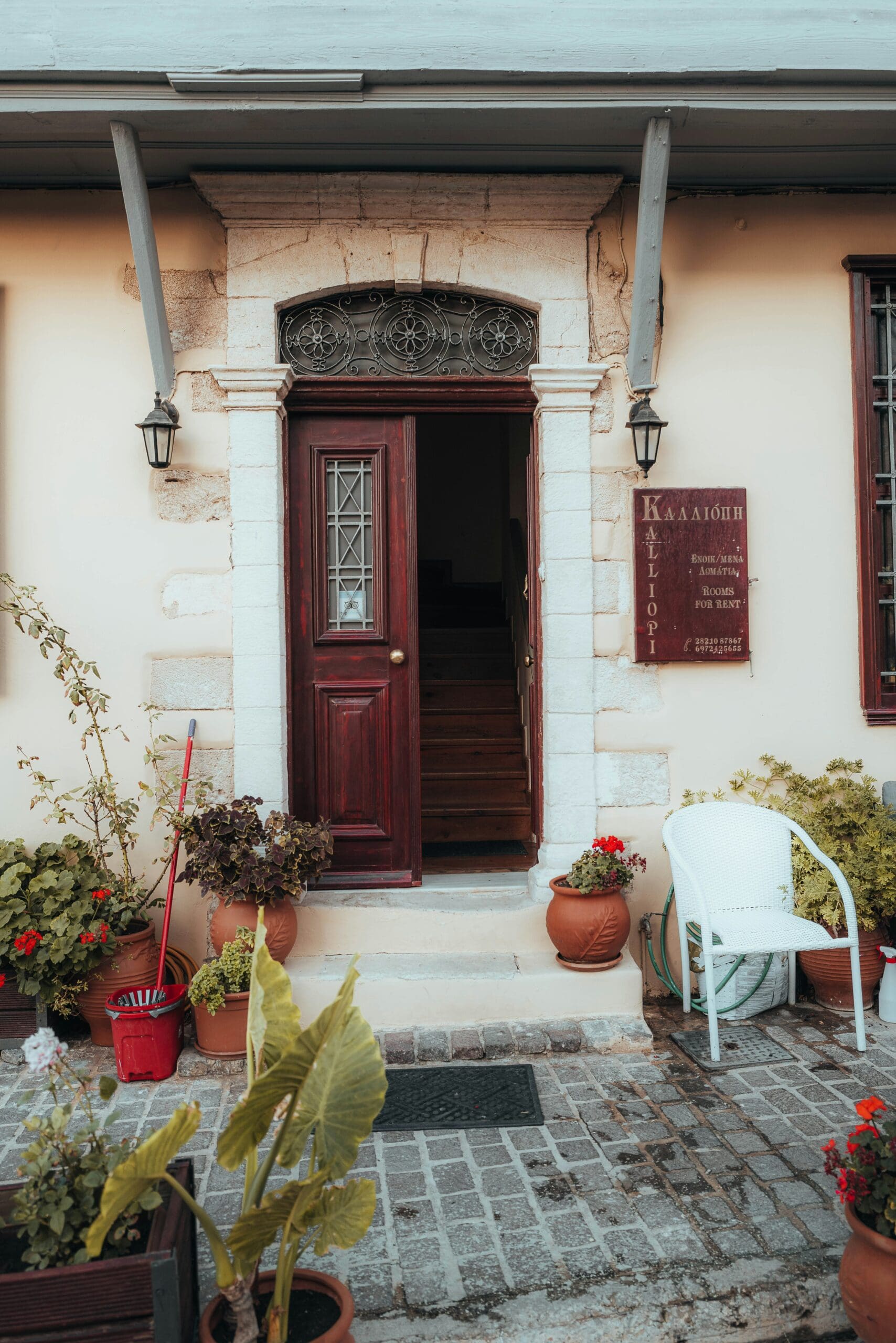 Exterior view of the Folklore Museum Chania