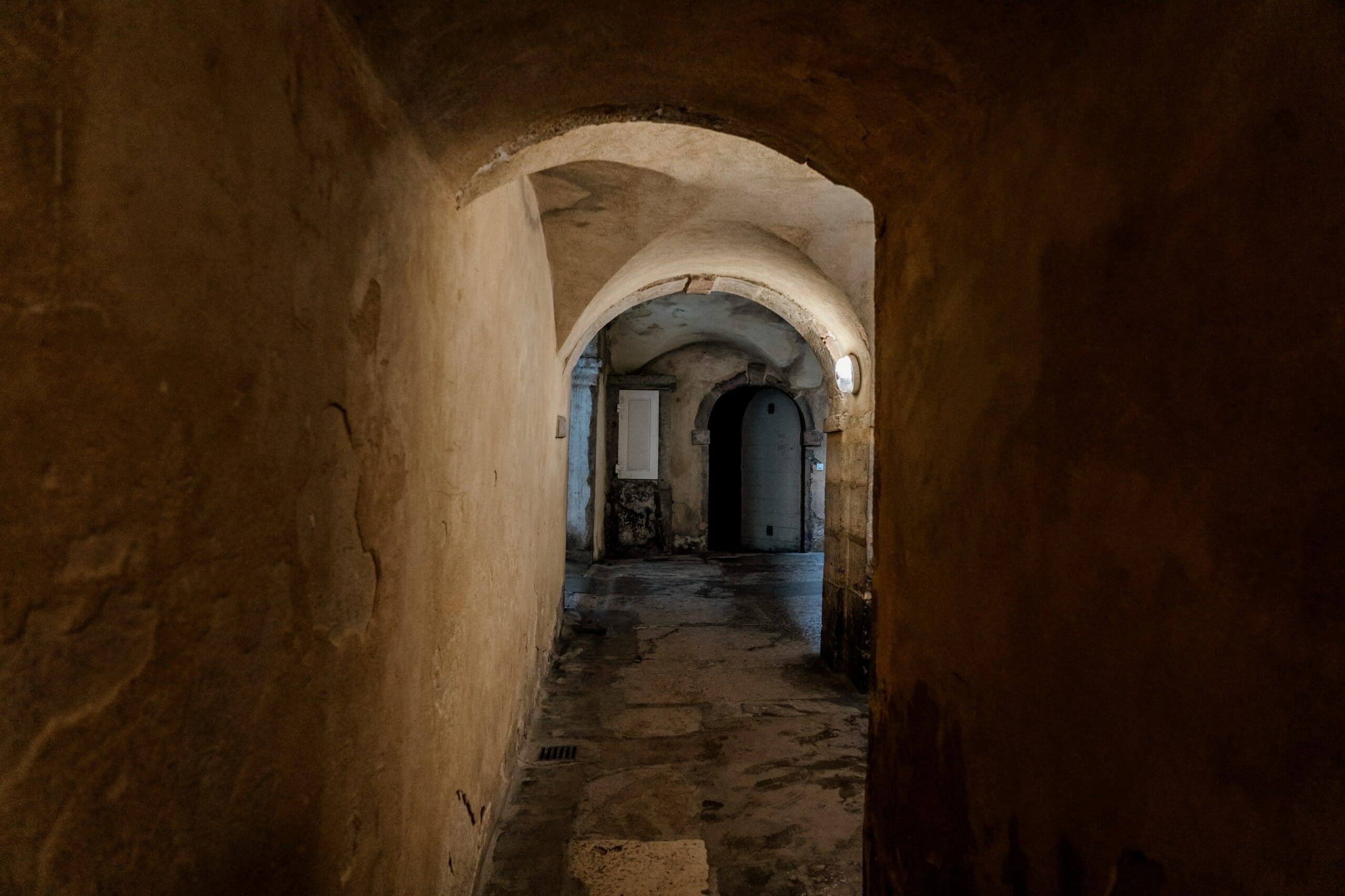 Interior of the Musée Gadagne in Vieux Lyon