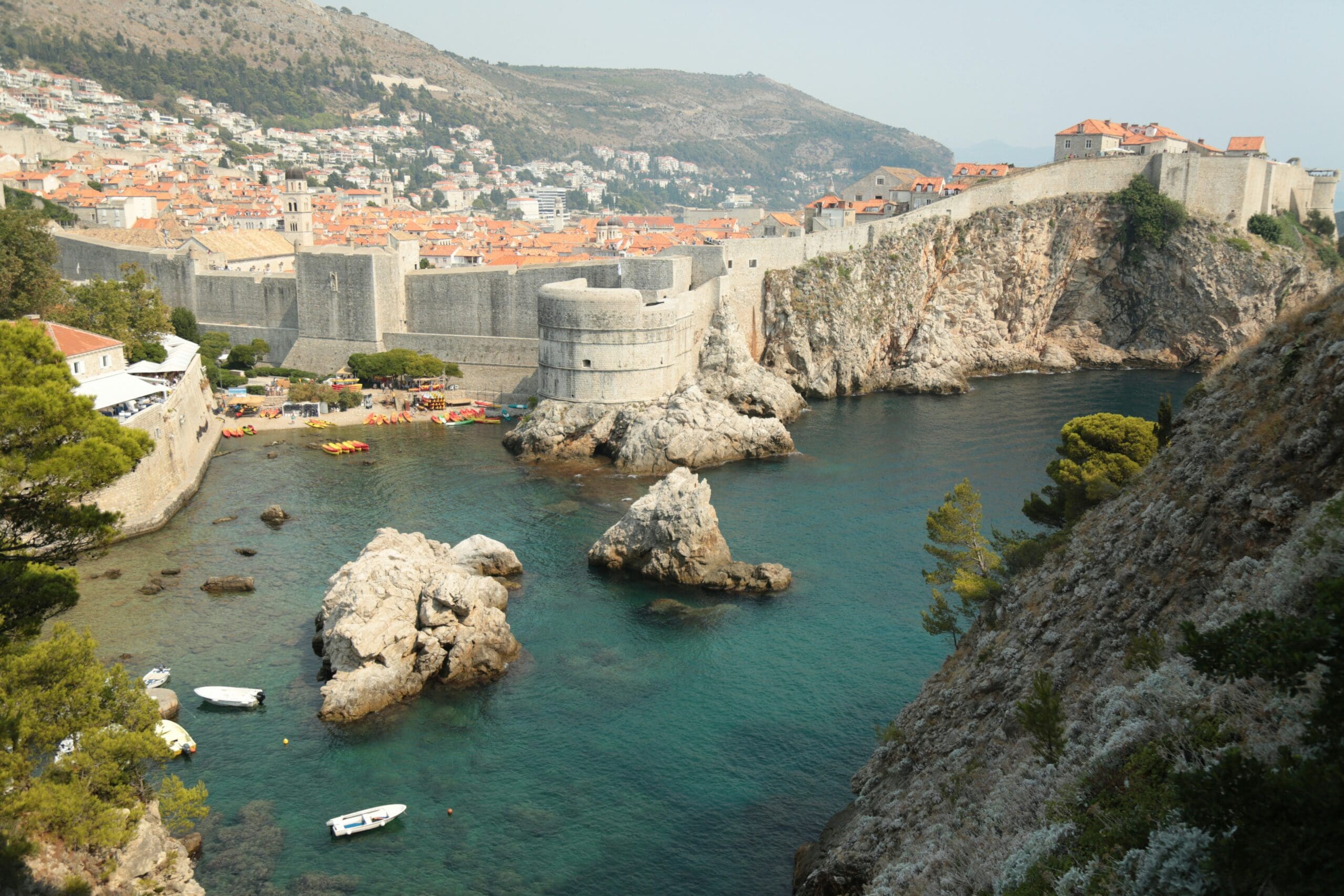 Dubrovnik City Walls as a backdrop in Game of Thrones