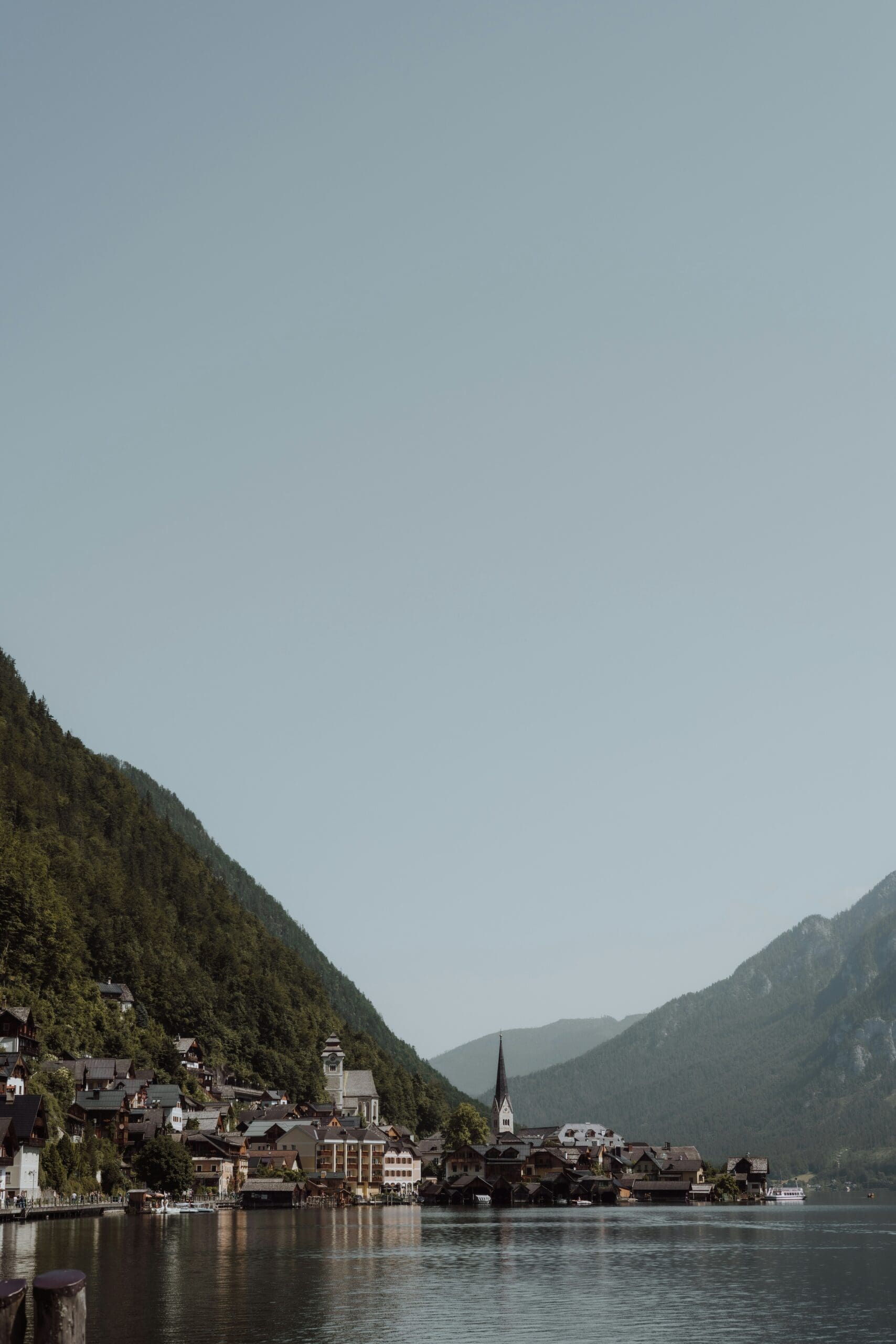 Traditionelle Architektur in Hallstatt