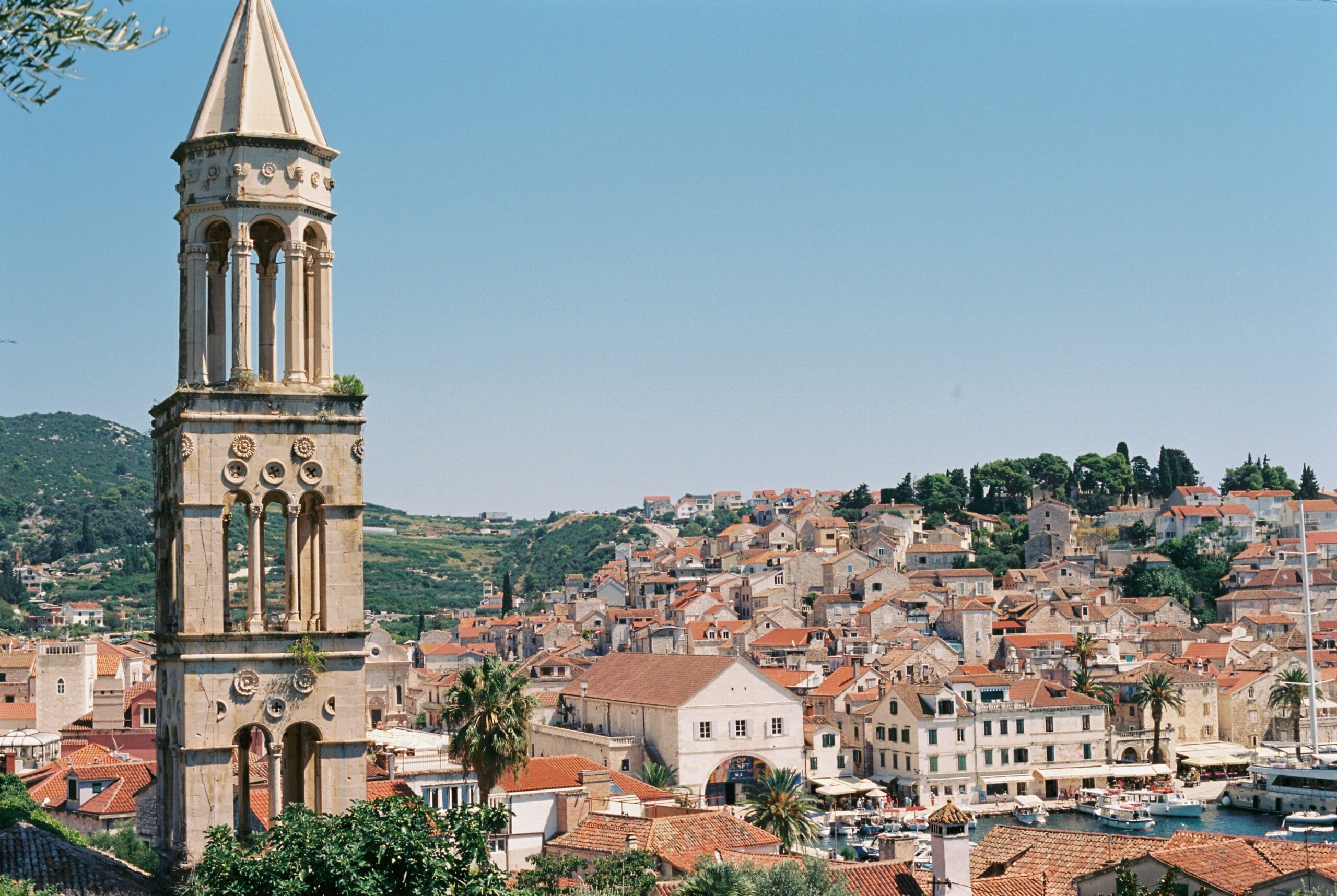 The magnificent interior decor of St. Stephen's Cathedral in Hvar
