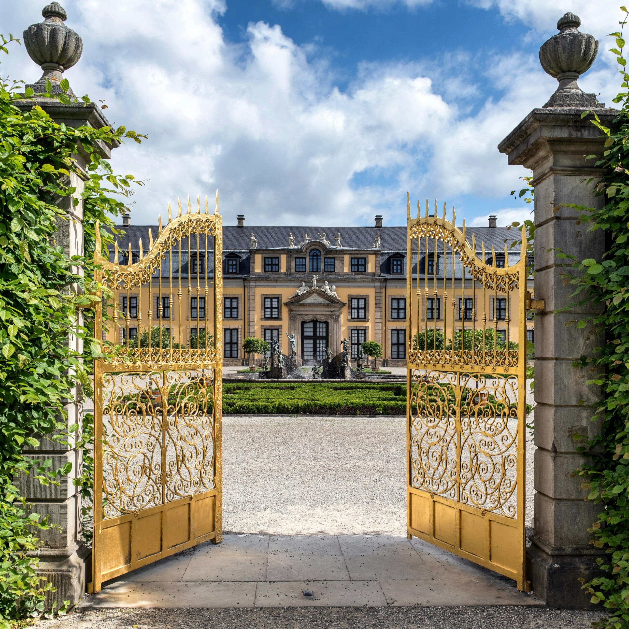 Fotomotiv in den Herrenhäuser Gärten