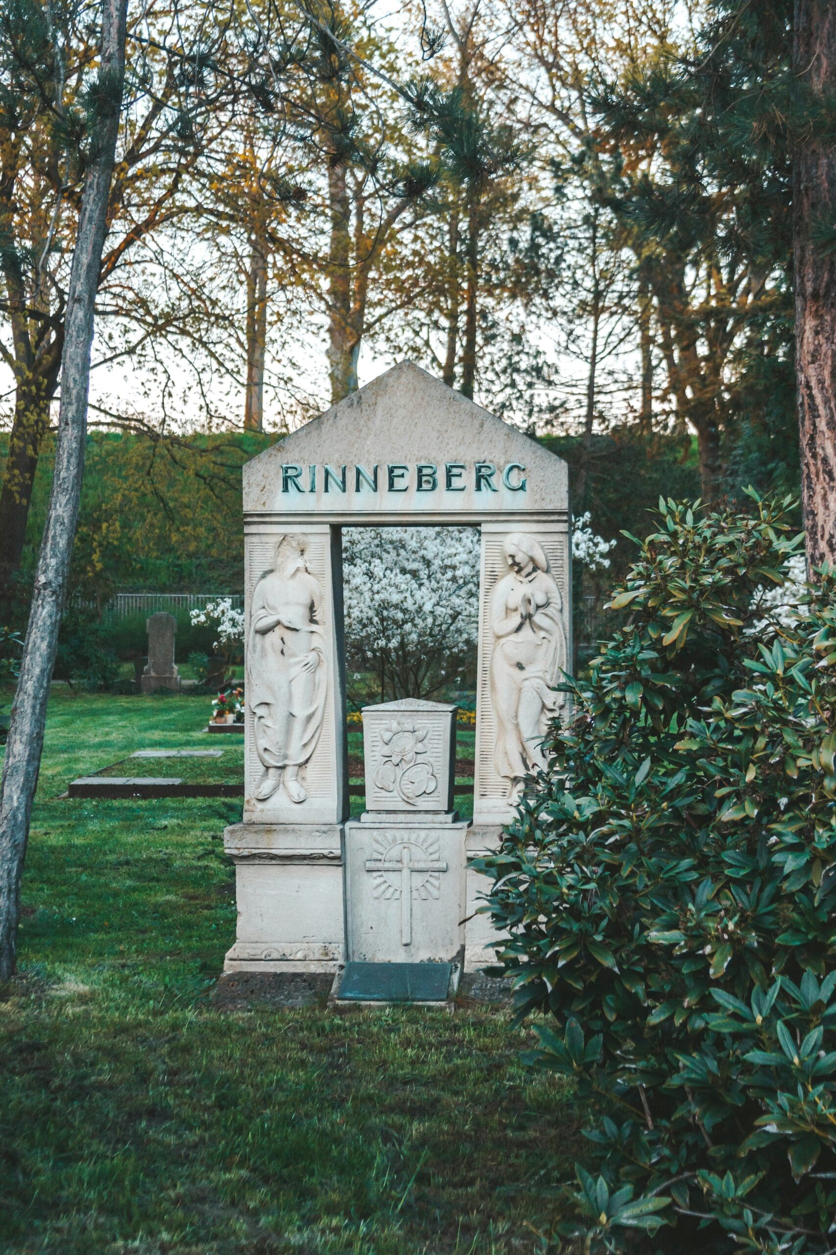 Visitors at the Racic Mausoleum