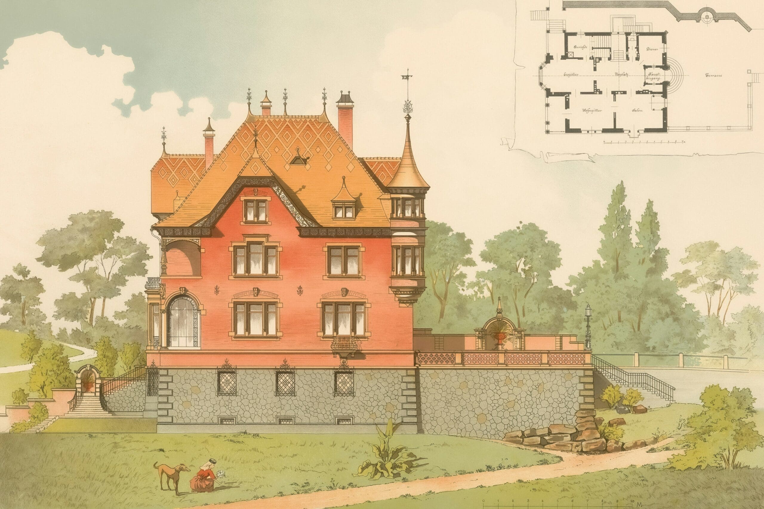 Barocke Architektur des Landeszeughauses