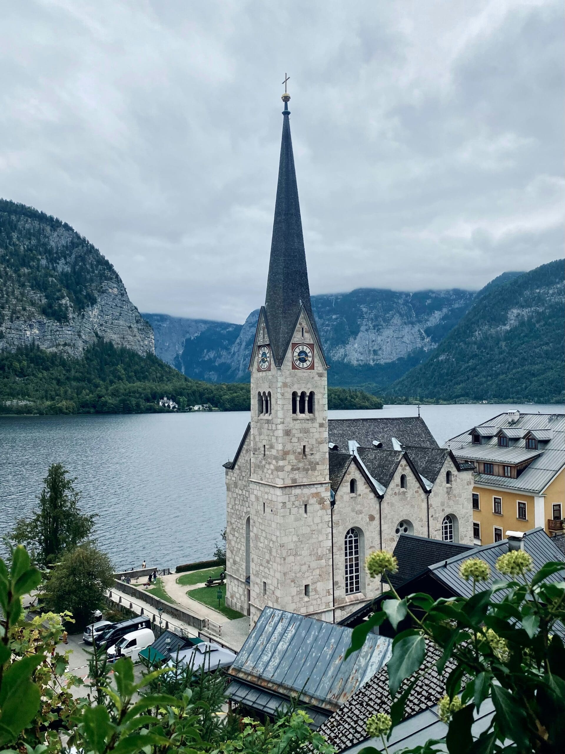 Aussicht auf den Hallstätter See