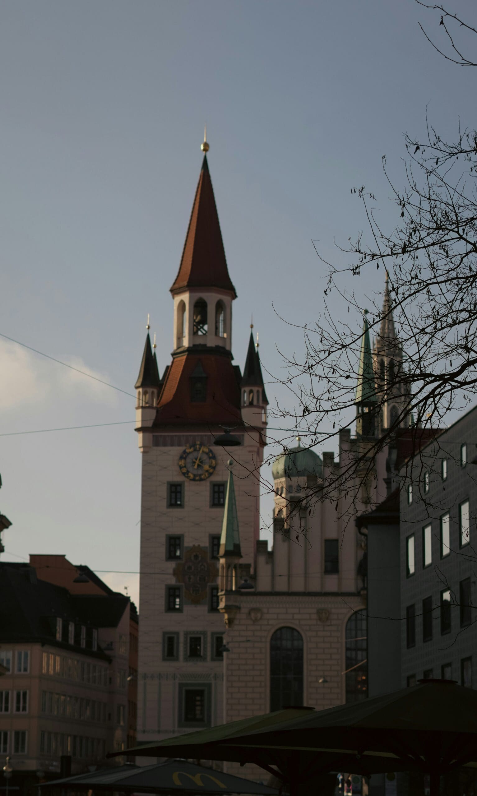 Altes Rathaus am Marienplatz in München