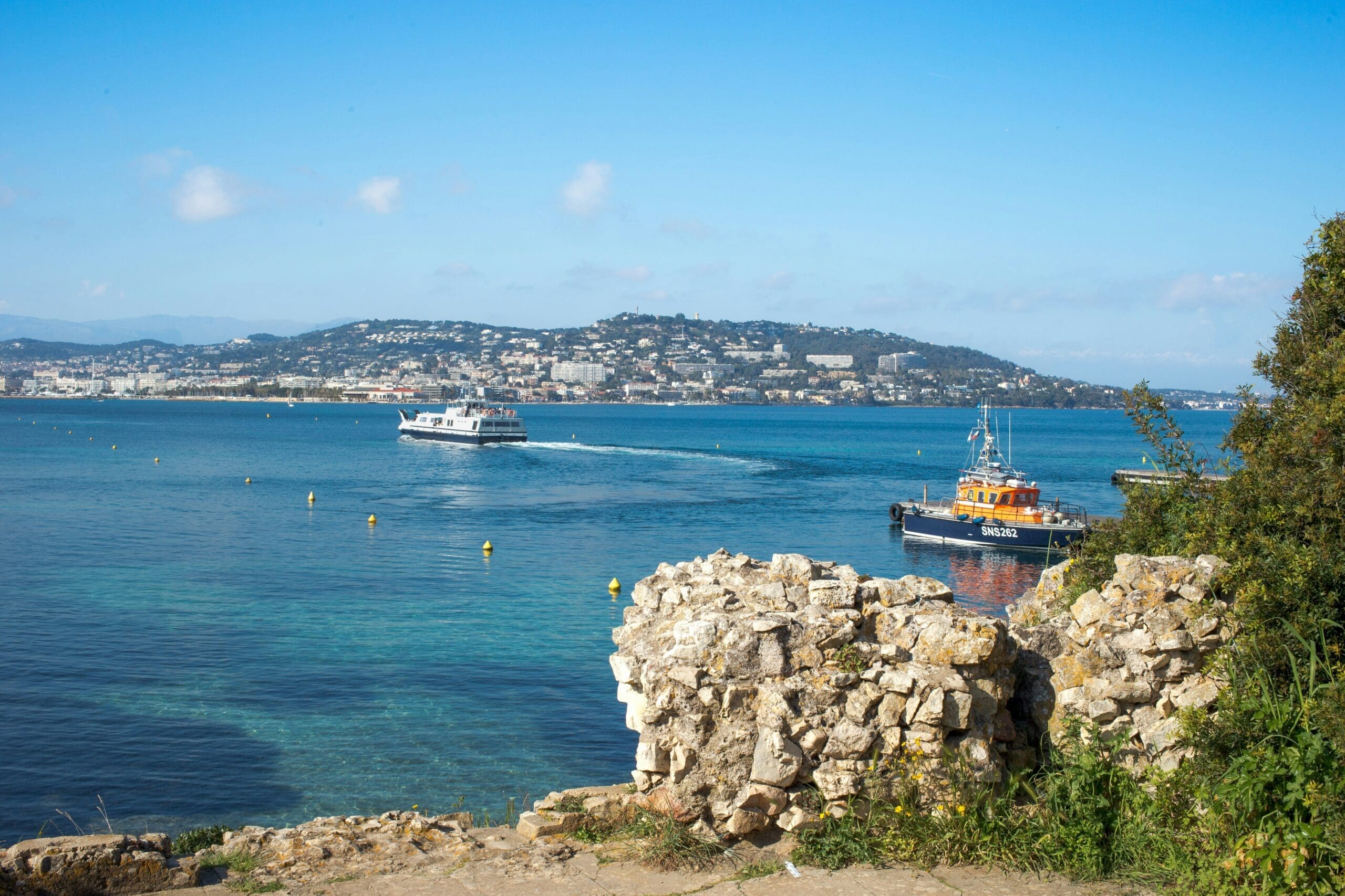 Historic view of Fort Royal in Cannes