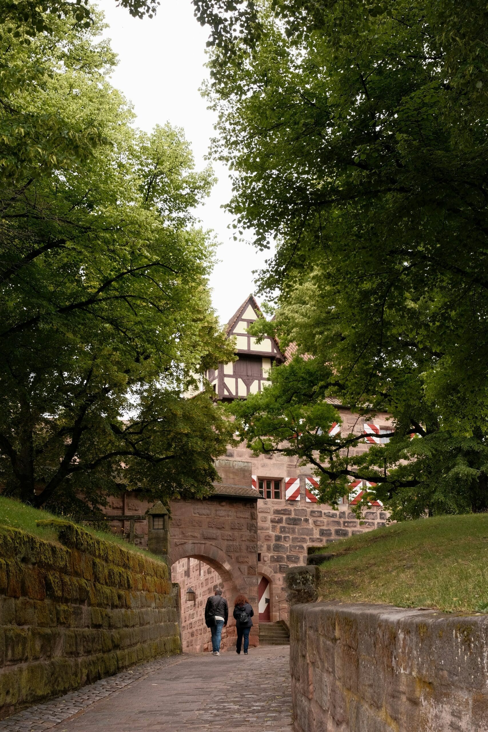 Aussicht vom Sinwellturm auf die Stadt Nürnberg