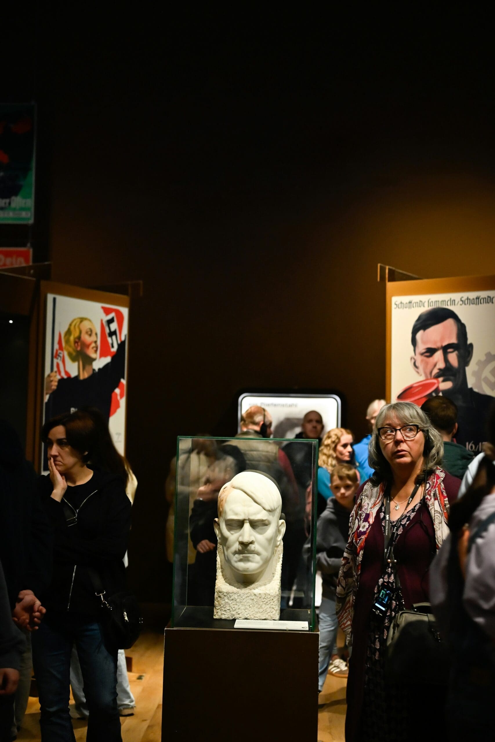 Workshop participants at the museum