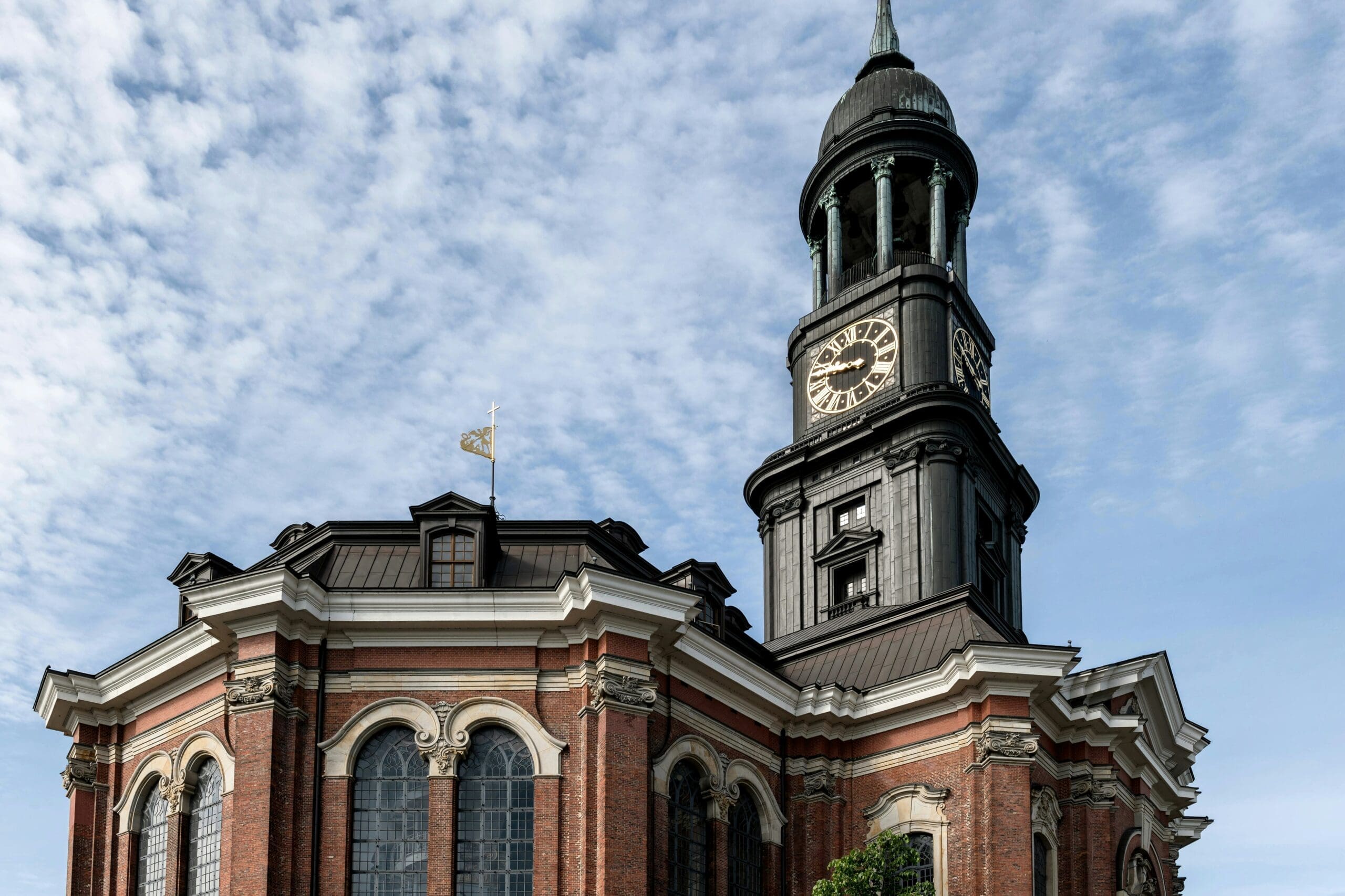 Architektonisches Detail der St. Michaelis Kirche